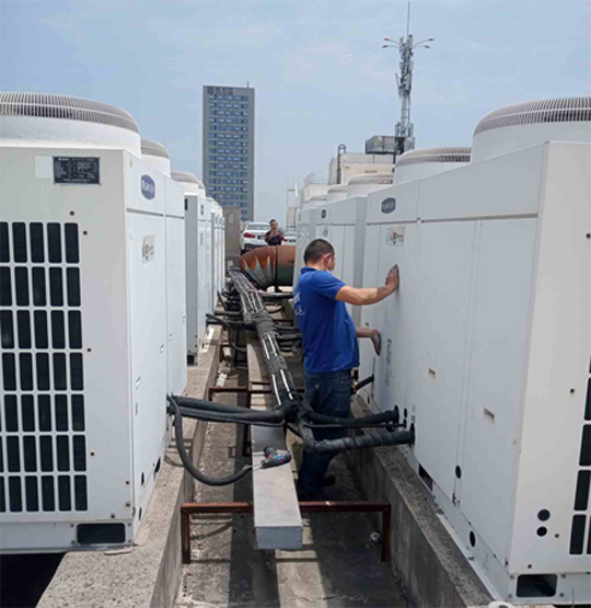 隆回中央空调制热和不制冷系统维修方法